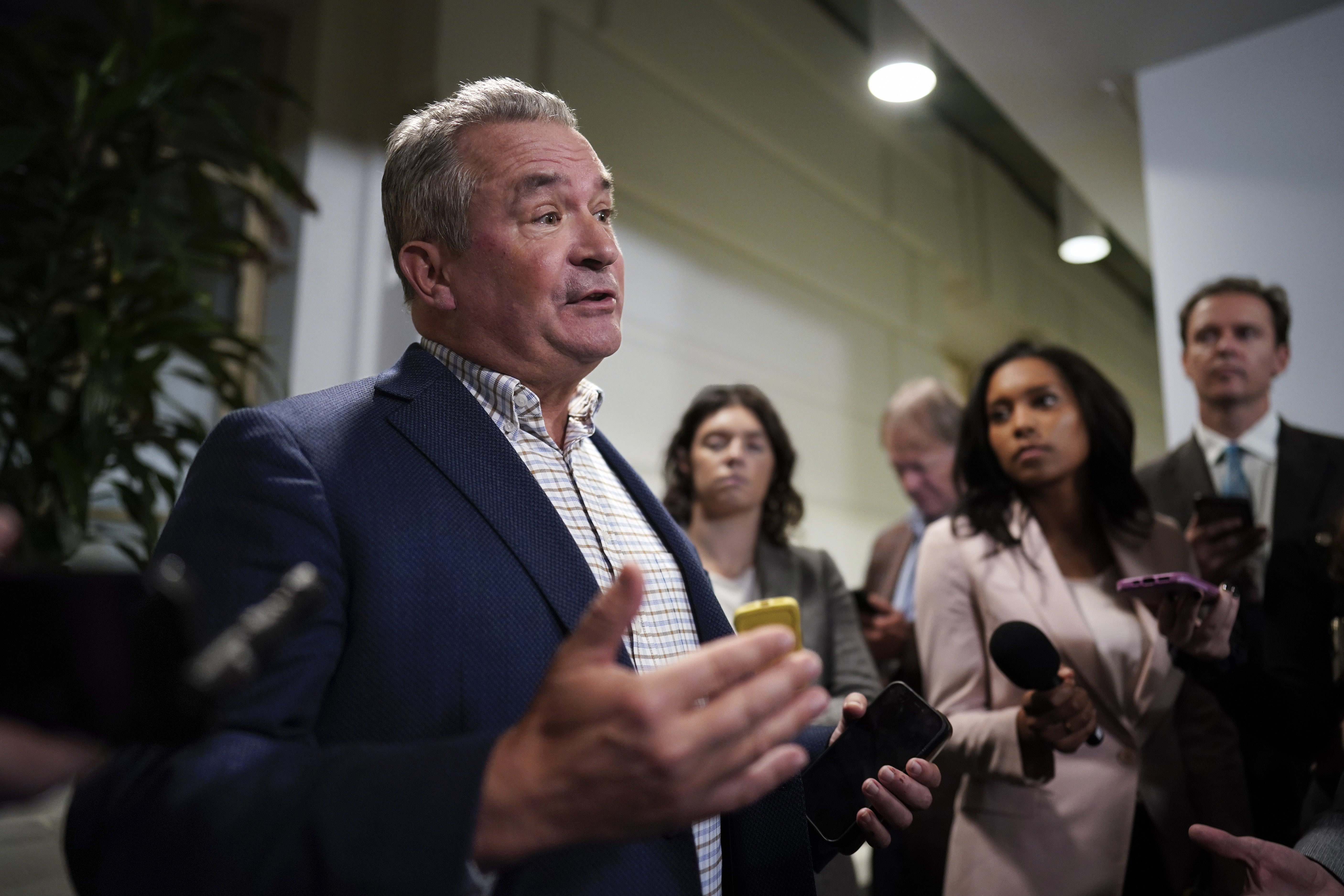 Rep. Don Bacon (R-Neb.) at the Capitol in Washington, Oct. 16, 2023.