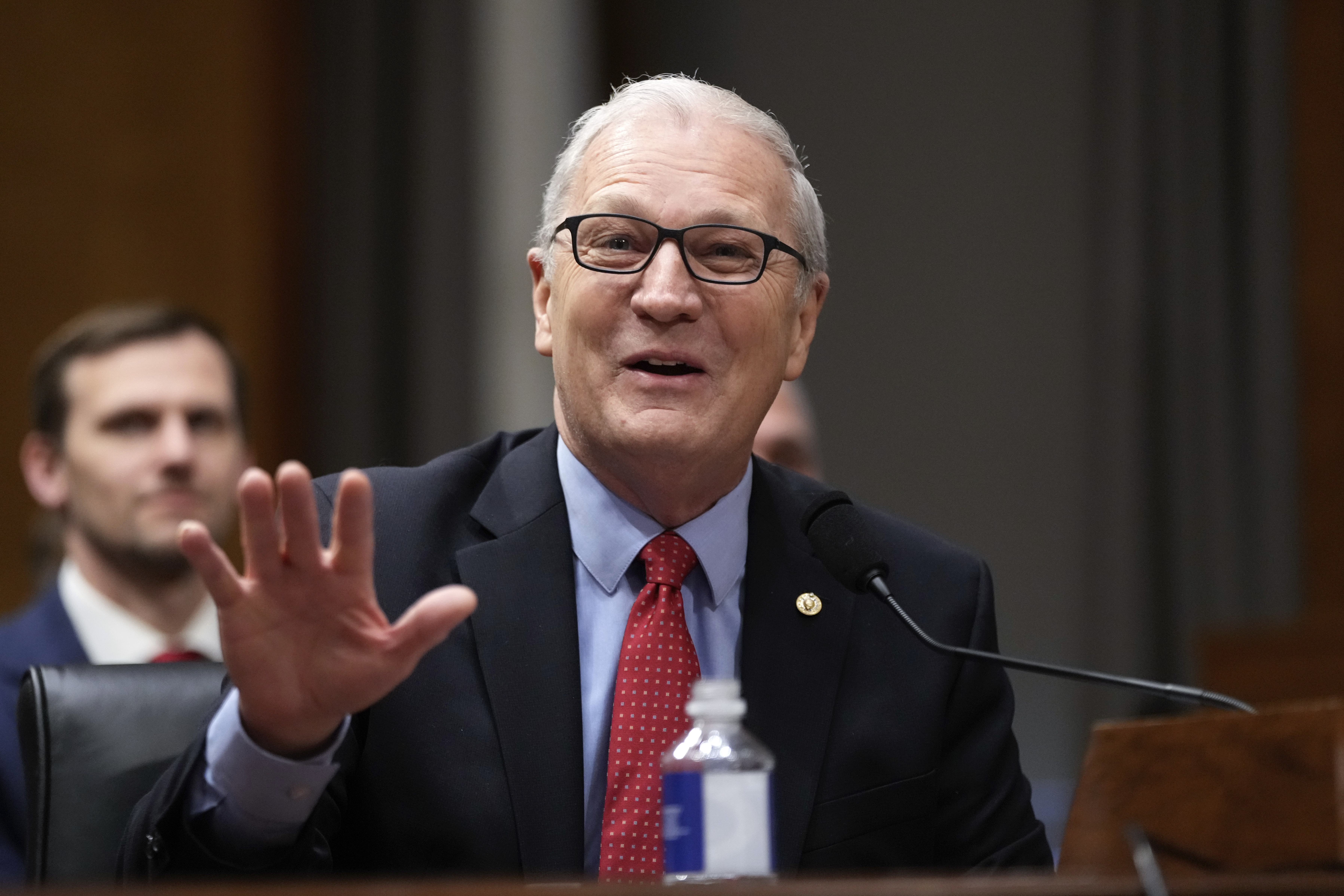 Sen. Kevin Cramer speaking.